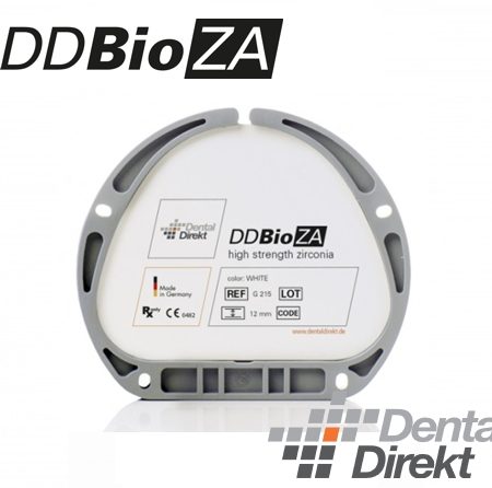 DD Bio ZA - Hochfestes opaques Zirkonoxid (3Y-TZP-A) für ceramill® Motion Systeme