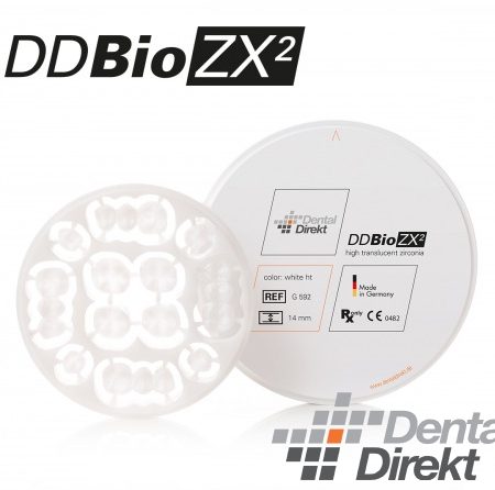 DD Bio ZX² 98 weiß – Hochtransluzentes Zirkonoxid (3Y-TZP-LA)