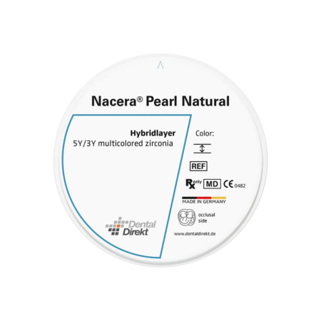 Nacera® Pearl Natural Zirkonoxid