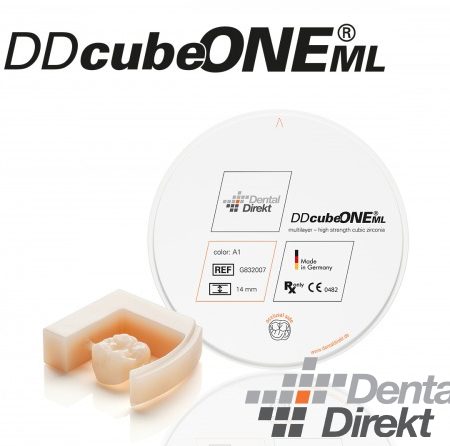 DD cubeONE® ML - Super transluzentes Multilayer Zirkonoxid